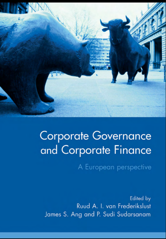 Corporate Governance and Corporate Finance