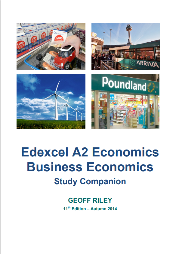Edexcel A2 Economics Business Economics Study Companion